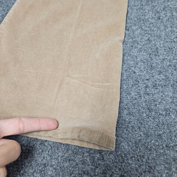 Y2K Banana Republic Corduroy Flare Pants Sz 26‎ (Fits 29X 32) Preppy Throwback - Picture 4 of 10